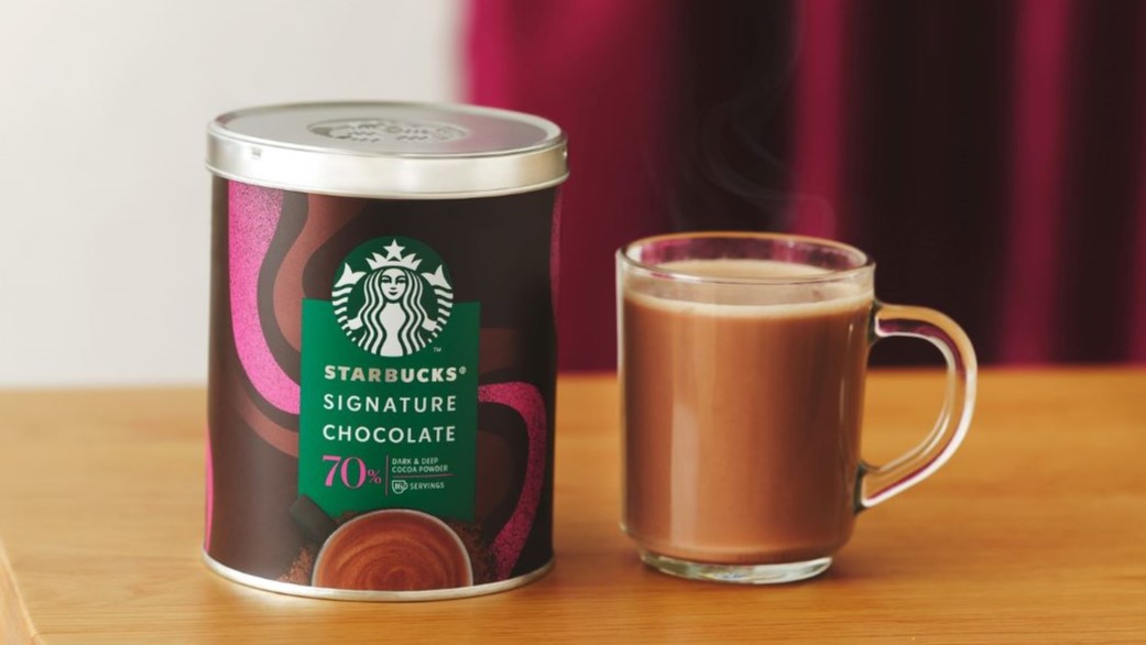 スターバックス ホットチョコレート70