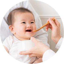 離乳食を作られる方